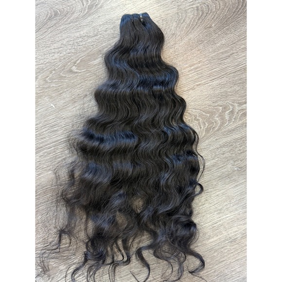 Other - 26" Raw Indian Curly Human Hair Bundle